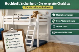 sicherheit hochbett